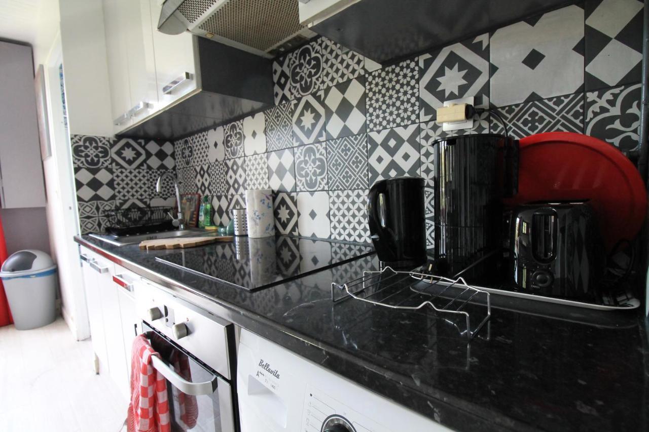 Disponible - Appartement Entier - Ligne H 15Mn Paris-Gare Du Nord, Parking Rue Gratuit, 4 Pers, Station De Train En Face Toutes Les 15Mn, Hippodrome, Cdfas, Universite, Borne Electrique, 1Er Etage Eaubonne Exterior foto