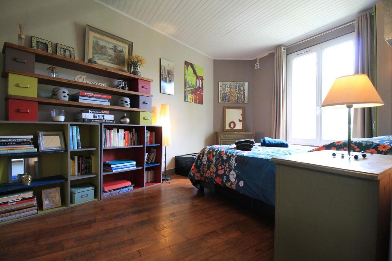 Disponible - Appartement Entier - Ligne H 15Mn Paris-Gare Du Nord, Parking Rue Gratuit, 4 Pers, Station De Train En Face Toutes Les 15Mn, Hippodrome, Cdfas, Universite, Borne Electrique, 1Er Etage Eaubonne Exterior foto