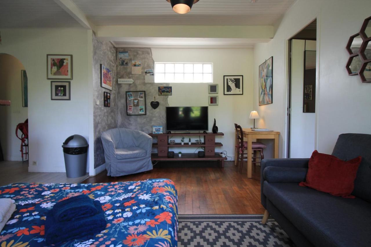 Disponible - Appartement Entier - Ligne H 15Mn Paris-Gare Du Nord, Parking Rue Gratuit, 4 Pers, Station De Train En Face Toutes Les 15Mn, Hippodrome, Cdfas, Universite, Borne Electrique, 1Er Etage Eaubonne Exterior foto
